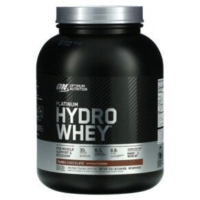 Thực phẩm bổ sung Optimum Nutrition Platinum Hydro Whey Turbo Chocolate 3.61 lb (1.64 kg) 748927026382