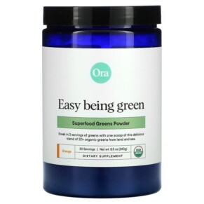 Thực phẩm bổ sung Ora Easy Being Green Superfood Greens Powder Orange 8.5 (240 g) 856720007023