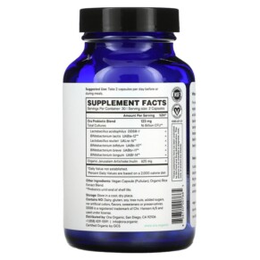 Ora Trust Your Gut Probiotic & Prebiotic Hằng Ngày 16 tỷ 60 viên nang 3 Thành phần vi chất của Ora Trust Your Gut Daily Essential Probiotic & Prebiotic 16 Billion 60 Capsules 856720007665