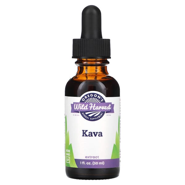 Oregon's Wild Harvest Kava Extract 1 fl oz 30 ml 706195001937