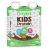 Thực phẩm bổ sung Orgain Kids Protein Organic Nutritional Shake Chocolate 4 Pack 8.25 fl oz (244 ml) Each 851770003117
