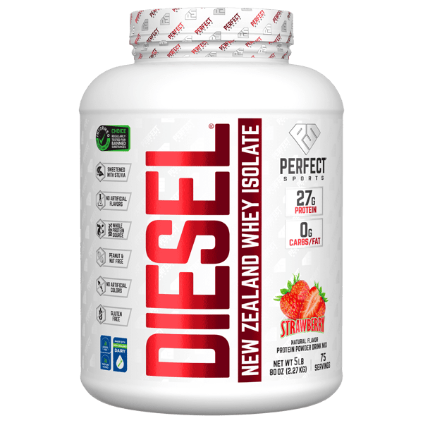 PERFECT Sports Diesel New Zealand Whey Isolate Strawberry 5 lb 2,27 kg 10 perfect sports diesel new zealand whey isolate strawberry 5 lb 2 27 kg 120344 699097754585