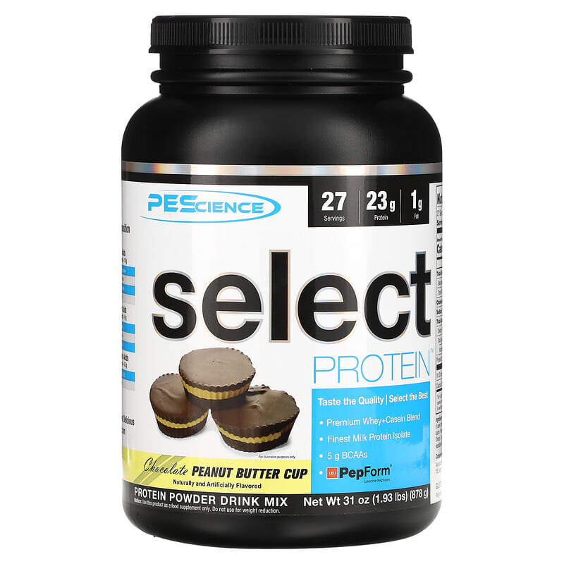 Bột Protein PEScience Select Protein Hương Sô Cô La Bơ Đậu Phộng 1.93 lbs (878 g) 10 pescience select protein protein powder drink mix chocolate peanut butter cup 1 93 lbs 878 g 113758 040232199127
