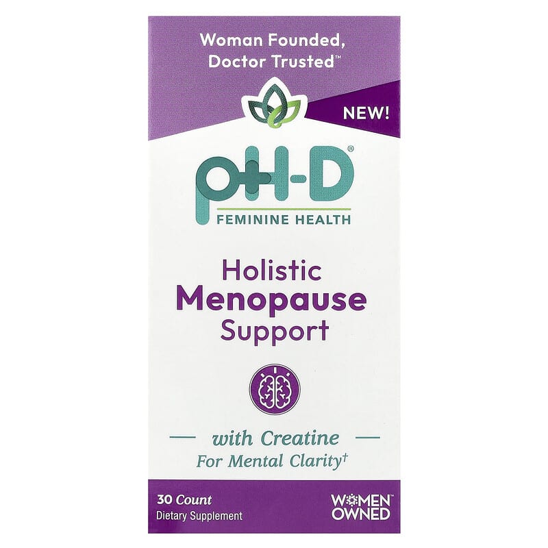 pH-D Feminine Health, Holistic Menopause Support, 30 viên 349597001626