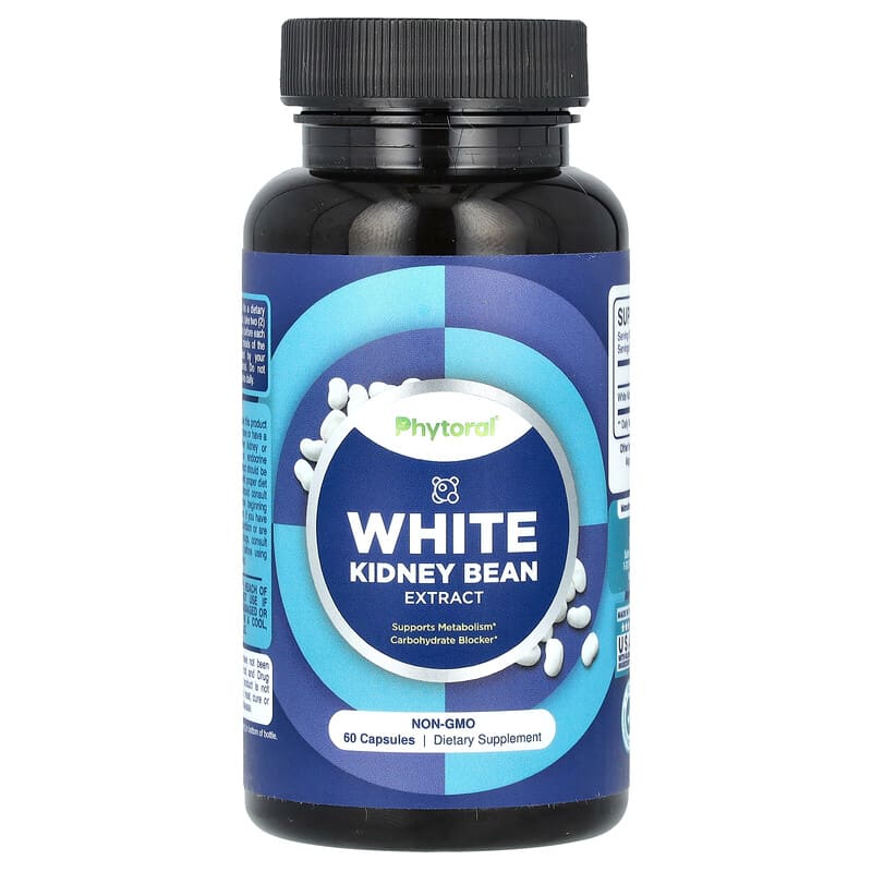 Chiết Xuất Đậu Trắng Phytoral 60 viên 10 phytoral white kidney bean extract 60 capsules 139328 793579822455