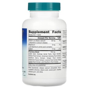 Viên uống giảm căng thẳng Planetary Herbals Stress Free Botanical 815 mg 90 viên 3 Thành phần vi chất của Planetary Herbals Stress Free Botanical Stress Relief 815 mg 90 Tablets 021078101055