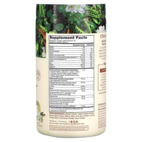 Thành phần vi chất của PlantFusion Complete Plant Collagen Builder Creamy Vanilla Bean 11.43 oz (324 g) 890985001303