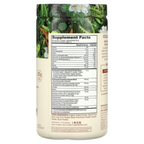 Thành phần vi chất của PlantFusion Complete Plant Collagen Builder Natural 10.58 oz (300 g) 890985001327
