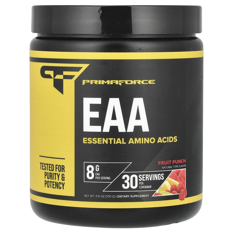Bột EAA Primaforce Vị Trái Cây 330g 10 primaforce eaa fruit punch 11 6 oz 330 g 141710 811445021167