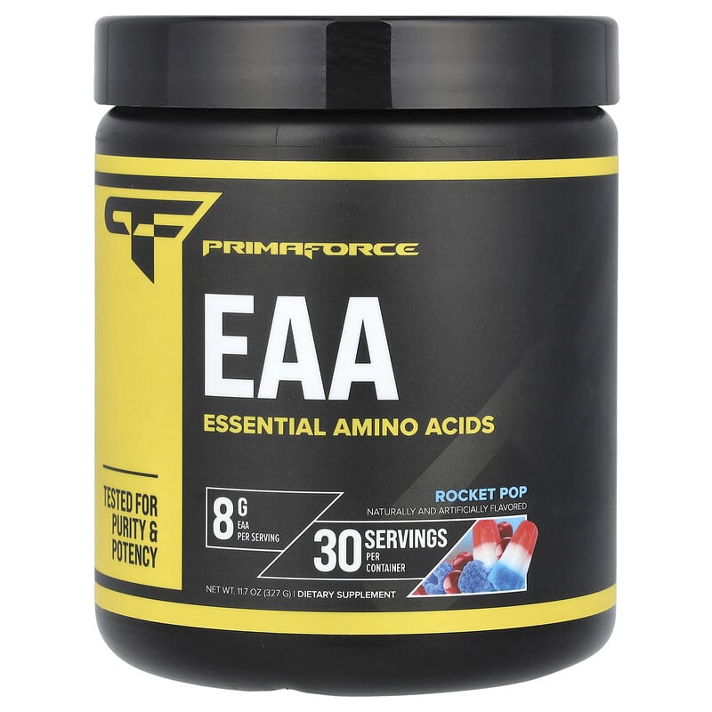 Bột amino axit EAA Primaforce hương Rocket Pop 11,7 oz (327 g) 5 Primaforce, EAA, Rocket Pop, 11,7 oz (327 g) 811445021174