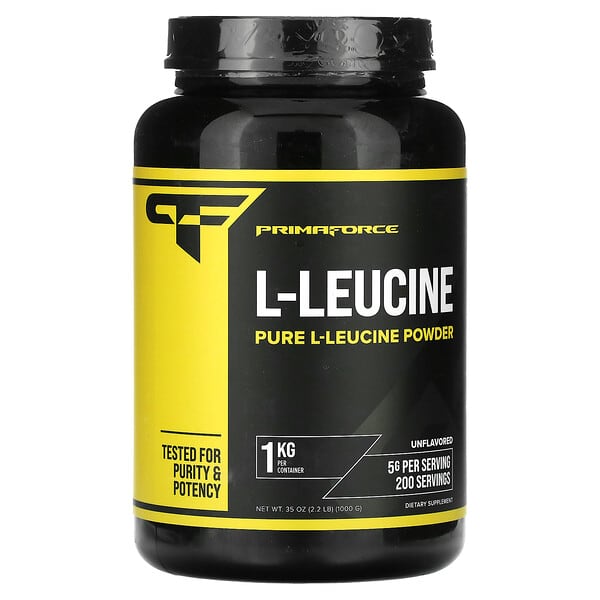 Primaforce L-Leucine không mùi vị 2,2 lb 1.000 g 10 primaforce l leucine unflavored 2 2 lb 1 000 g 124245 811445020580