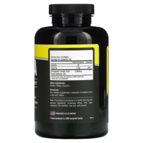 Viên uống giảm cân Primaforce Max CLA 800 mg 180 viên mềm 3 Thành phần vi chất của Primaforce Max CLA 800 mg 180 Softgels 811445020290