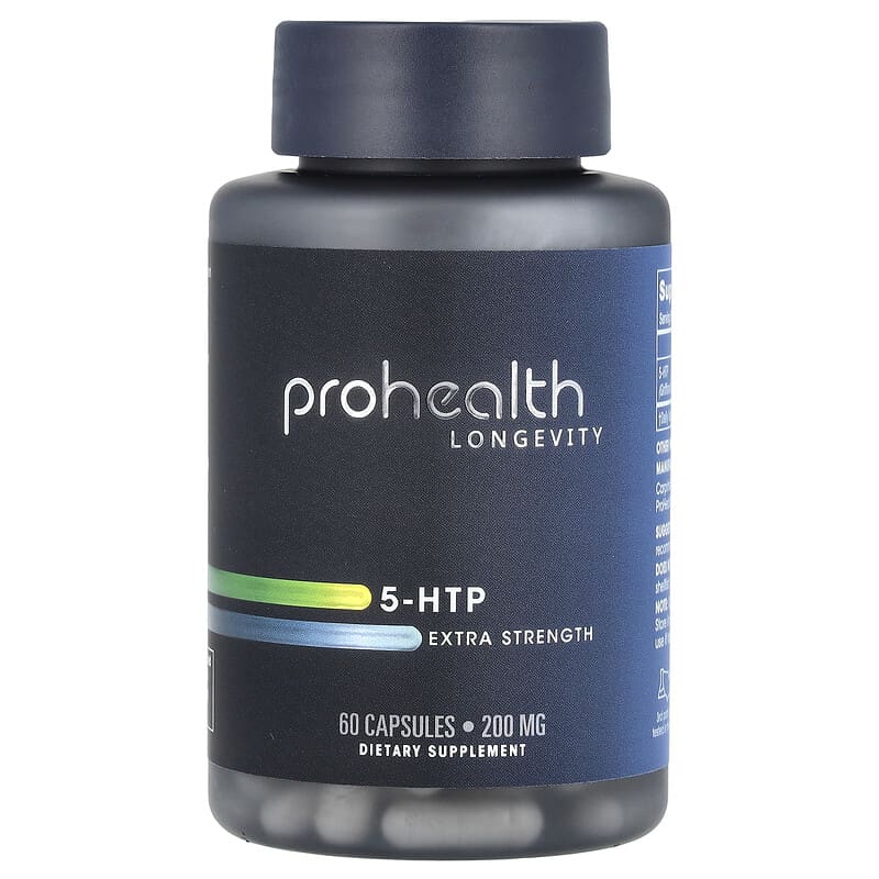 ProHealth Longevity, 5-HTP, Extra Strength, 200 mg, 60 viên 850023410160