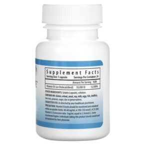 Viên uống ProHealth Longevity D3 Extreme 50.000 IU 24 viên nang 3 Thành phần vi chất của ProHealth Longevity D3 Extreme 50.000 IU 24 Capsules 850023410245