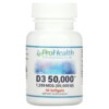 Thực phẩm bổ sung ProHealth Longevity Vitamin D3 50.000 1.250 mcg (50.000 IU) 50 Softgels 850023410153