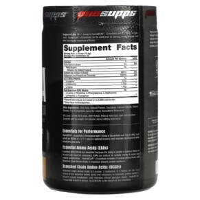 Thành phần vi chất của ProSupps Hydro BCAA +Essentials Texas Tea 14.18 oz (402 g) 818253023086