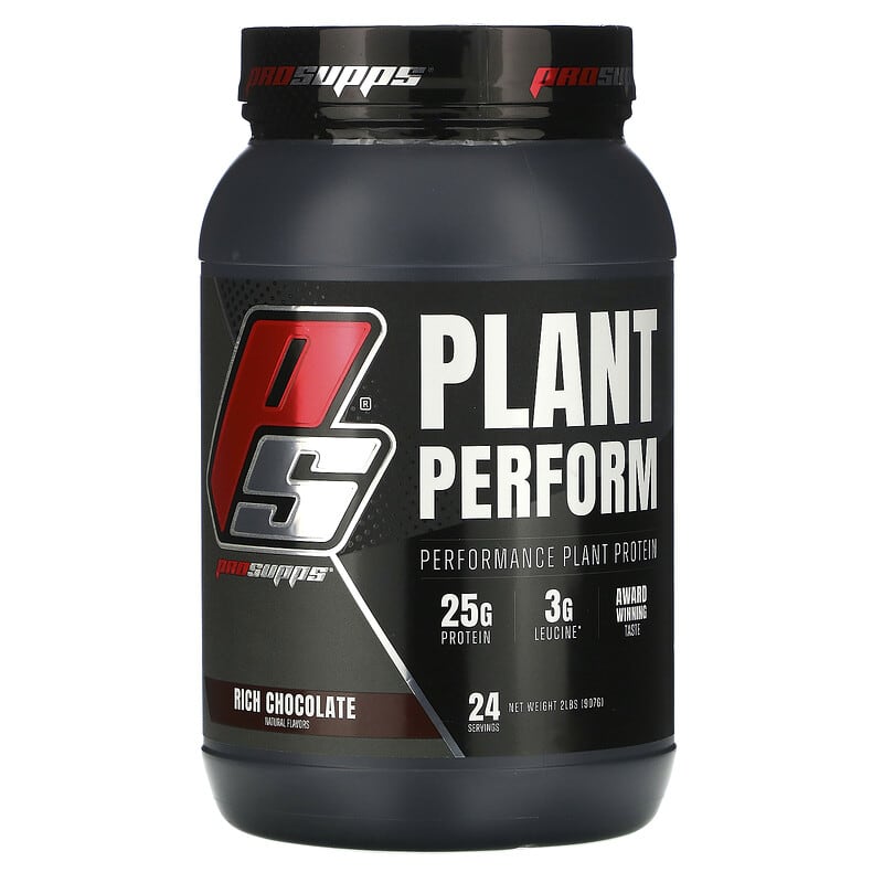 ProSupps Plant Perform Protein Thực Vật Hương Chocolate Đậm Đặc 2 lbs (907 g) 10 prosupps plant perform performance plant protein rich chocolate 2 lbs 907 g 102441 810034810267