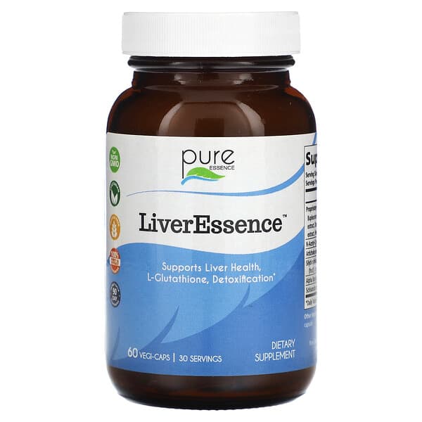 Pure Essence LiverEssence 60 viên 10 pure essence liveressence 60 vegi caps 41933 659670160028