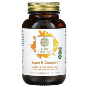 Thực phẩm bổ sung Pure Synergy Super B-Complex 60 Tablets 852971004088