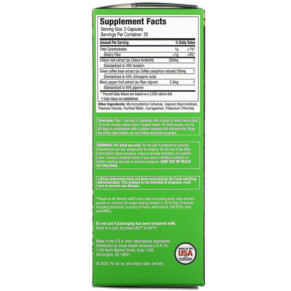 Viên uống giảm cân Purely Inspired Forskolin + Lean 60 viên 3 Thành phần vi chất của Purely Inspired Forskolin + Lean 60 Capsules 631656610093