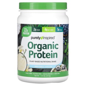 Thực phẩm bổ sung Purely Inspired Organic Protein Plant-Based Nutrition Shake French Vanilla 1.50 lbs (680 g) 631656603828
