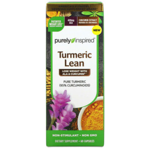 Thực phẩm bổ sung Purely Inspired Turmeric Lean 60 Capsules 631656610086