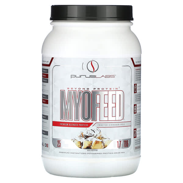 Purus Labs MyoFeed Frosted Cinnamon Roll 1,7 lb 788 g 850008259036