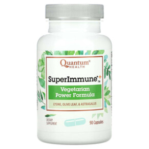 Thực phẩm bổ sung Quantum Health SuperImmune+ Vegetarian Power Formula 90 Capsules 046985001120