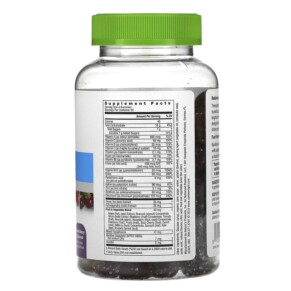 Viên uống đa vitamin nam Rainbow Light Mixed Berry 120 viên kẹo mềm 3 Thành phần vi chất của Rainbow Light Men's Multivitamin Mixed Berry 120 Gummies 021888201501