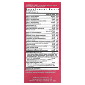 Viên uống đa vitamin Rainbow Light Women's One 50+ cho nữ trên 50 tuổi, cao cấp, 120 viên chay 3 Thành phần vi chất của Rainbow Light Women's One 50+ Daily Multivitamin High Potency 120 Vegetarian Tablets 021888204243