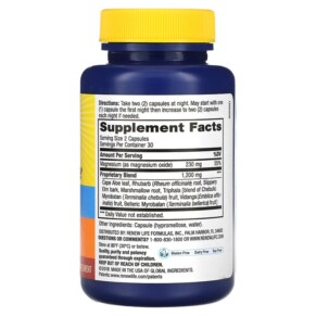 Viên uống thanh lọc Renew Life Cleanse More 60 viên thực vật 3 Thành phần vi chất của Renew Life Cleanse More 60 Vegetarian Capsules 631257534408