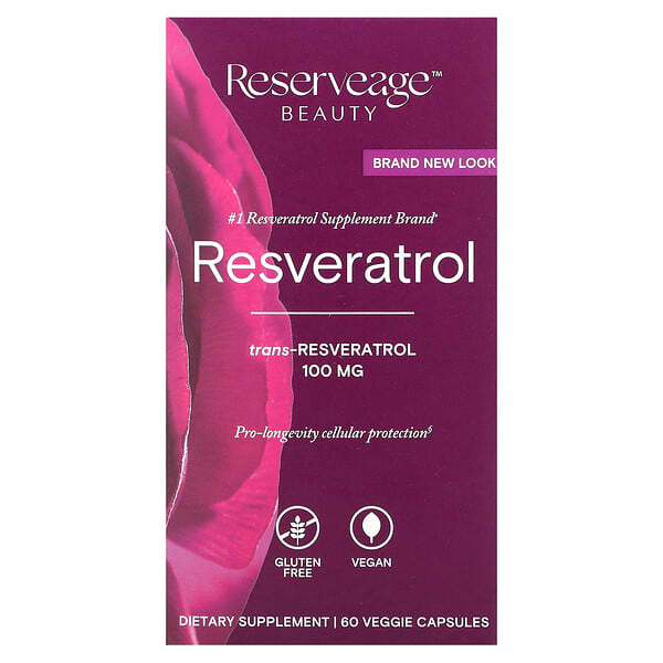 Reserveage Beauty Resveratrol 100 mg 60 viên 10 reserveage beauty resveratrol 100 mg 60 veggie capsules 16019 094922978615