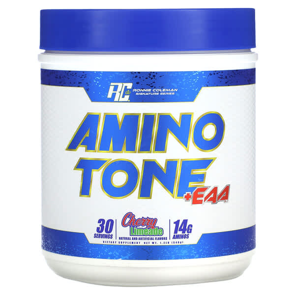 Ronnie Coleman Signature Series Amino Tone + EAA Cherry Limeade 1,2 lb 540 g 5 Ronnie Coleman Signature Series Amino Tone + EAA Cherry Limeade 1,2 lb 540 g 851988008836