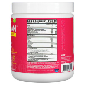 RSP Nutrition AminoLean Recovery Trà Hibiscus Chanh 210 g 3 Thành phần vi chất của RSP Nutrition AminoLean Recovery Hibiscus Lemonade 7.40 oz (210 g) 850019469462