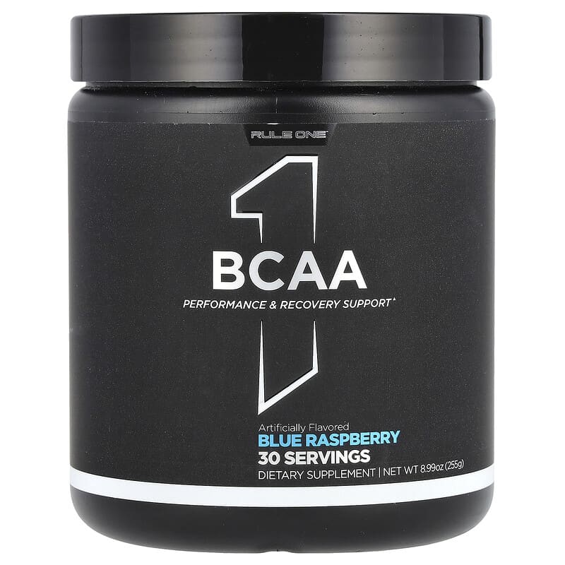 BCAA Rule One Proteins Vị Mâm Xôi Xanh 255g 10 rule one proteins bcaa blue raspberry 8 99 oz 255 g 140554 196671004727