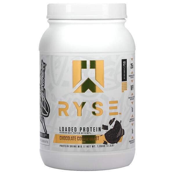 RYSE Loaded Protein Chocolate Cookie Blast 2,3 lbs 1.056 g 854050008529
