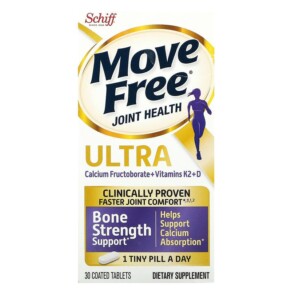 Thực phẩm bổ sung Schiff Move Free Joint Health Ultra Bone Strength Support 30 Coated Tablets 020525899910