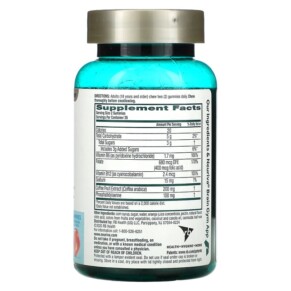 Thành phần vi chất của Schiff Neuriva Brain Performance Plus Vitamins B6 B12 and Folic Acid Strawberry 50 Gummies 647865195023
