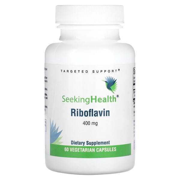 Seeking Health Riboflavin 400 mg 60 viên chay 10 seeking health riboflavin 400 mg 60 vegetarian capsules 122667 810007521190
