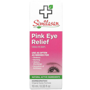 Thực phẩm bổ sung Similasan Pink Eye Relief Sterile Eye Drops 0.33 fl oz (10 ml) 094841300344