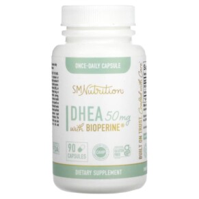 Thực phẩm bổ sung SMNutrition DHEA with Bioperine 50 mg 90 Capsules 850005458067