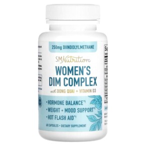 Thực phẩm bổ sung SMNutrition Women's DIM Complex 250 mg 60 Capsules 850005458128