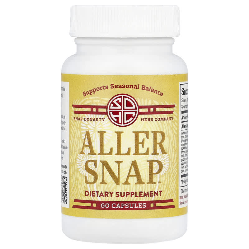 Viên uống Aller Snap 60 viên của Snap Dynasty 10 snap dynasty aller snap 60 capsules 144807 791572680607
