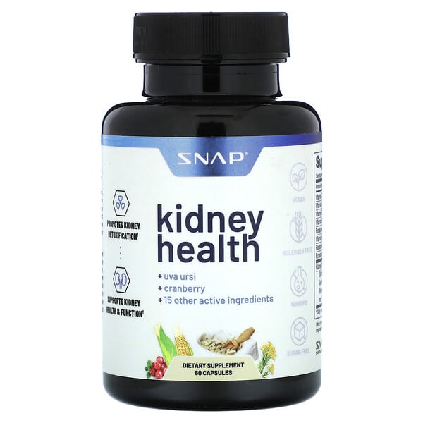 Snap Supplements Kidney Health 60 viên 850039253232