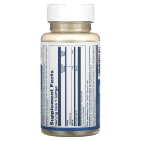 Thành phần vi chất của Solaray Black Currant Seed Oil 600 mg 90 Softgels 076280008326