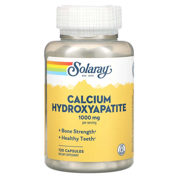 Solaray Calcium Hydroxyapatite 1.000 mg 120 viên 250 mg/viên 076280045796