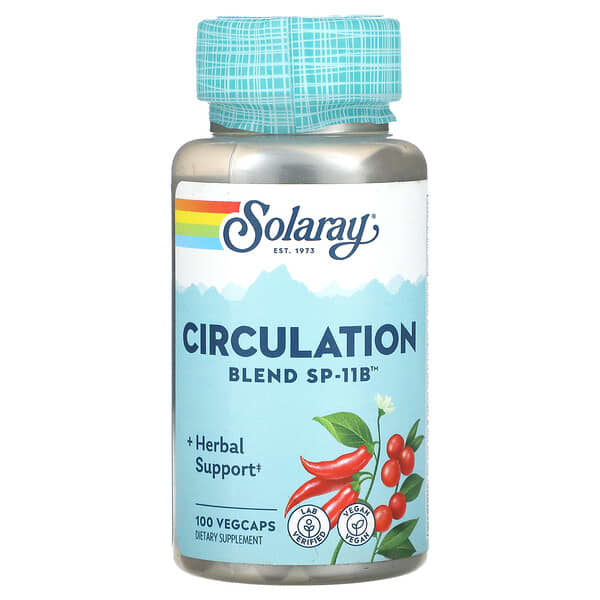 Solaray Circulation Blend SP-11B 100 viên 076280021158