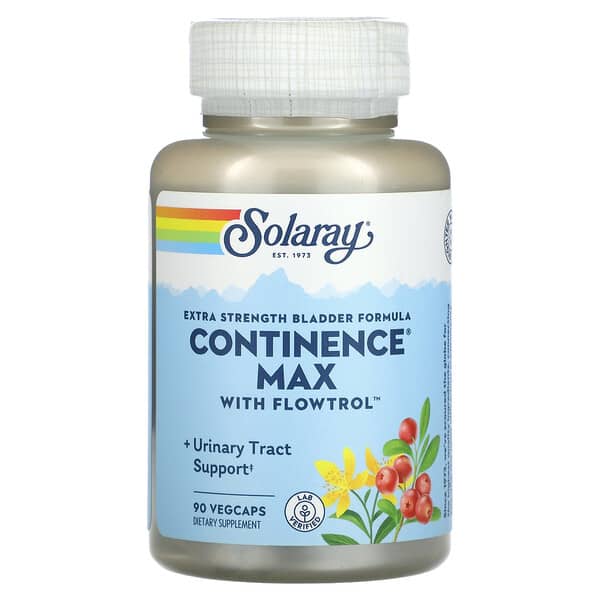 Solaray Extra Strength Bladder Formula Continence Max with Flowtrol 90 viên 076280812244