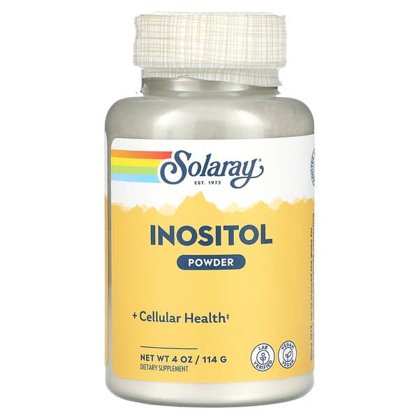 Solaray Inositol Powder 4 oz 114 g 076280043563