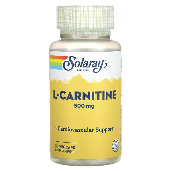Solaray L-Carnitine 500 mg 30 viên 076280049039